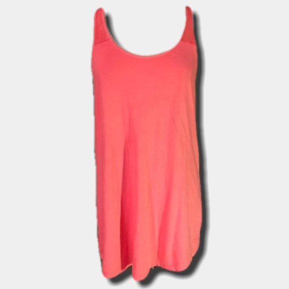 PINK Tank Top/Coverup - Picture 1 of 5